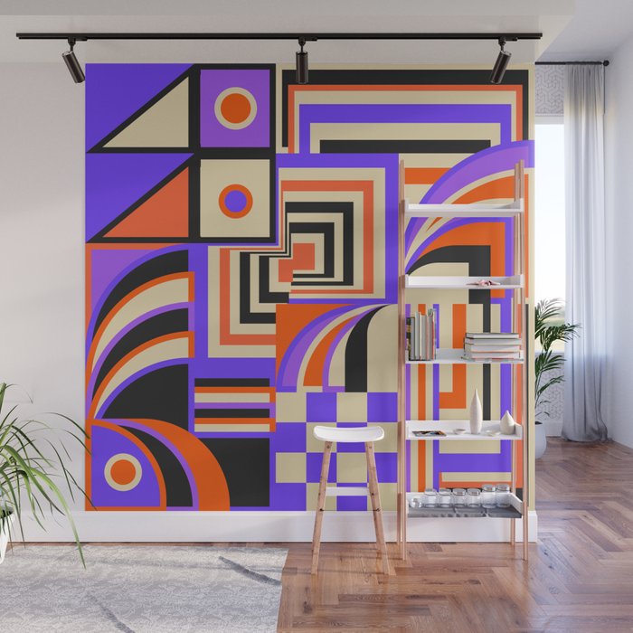 Purple Island Wall Mural Gallery Image 1
