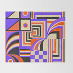 Purple Island Throw Blanket Gallery Image 2