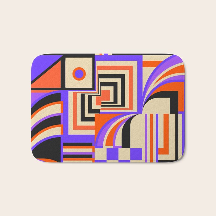 Purple Island Bath Mat Gallery Image 1