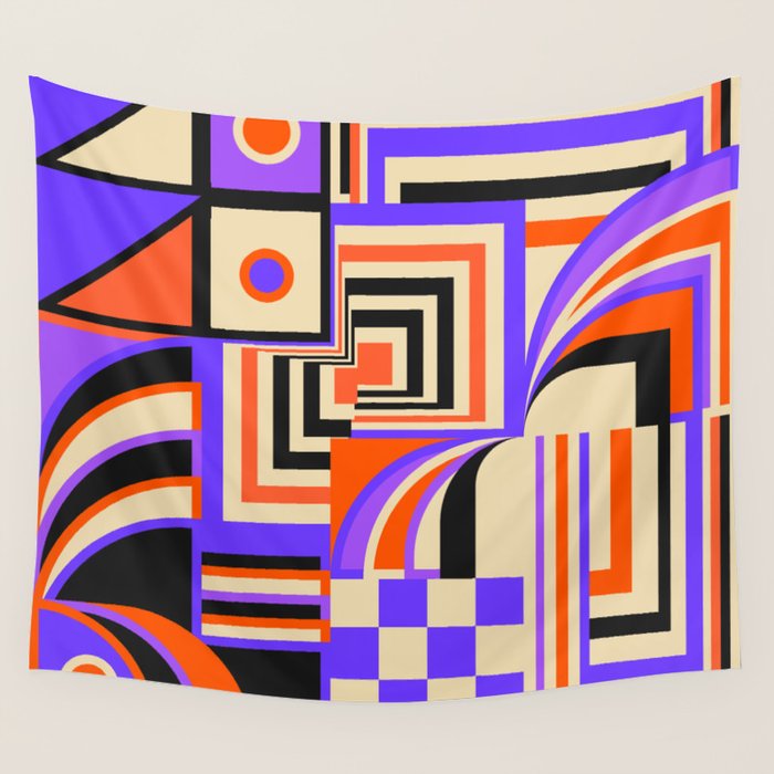 Purple Island Wall Tapestry Gallery Image 1