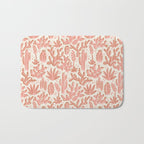 Cactus Desert - pink and copper Bath Mat Gallery Image 1