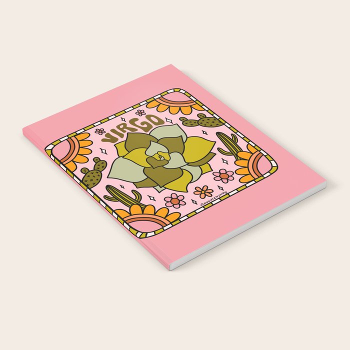Virgo Cactus Notebook Gallery Image 1