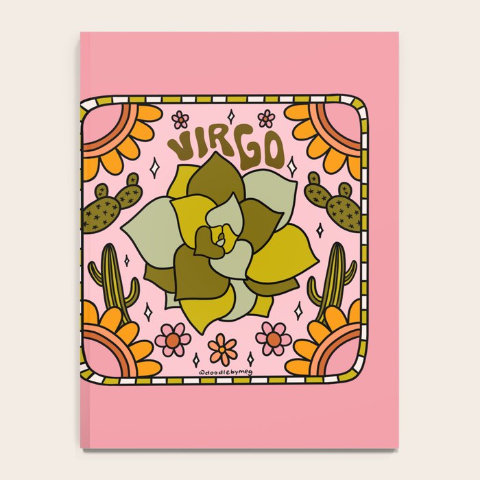 Virgo Cactus Notebook Gallery Image 4
