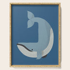 Whimsy Blue Whale Serving Tray Gallery Image 1
