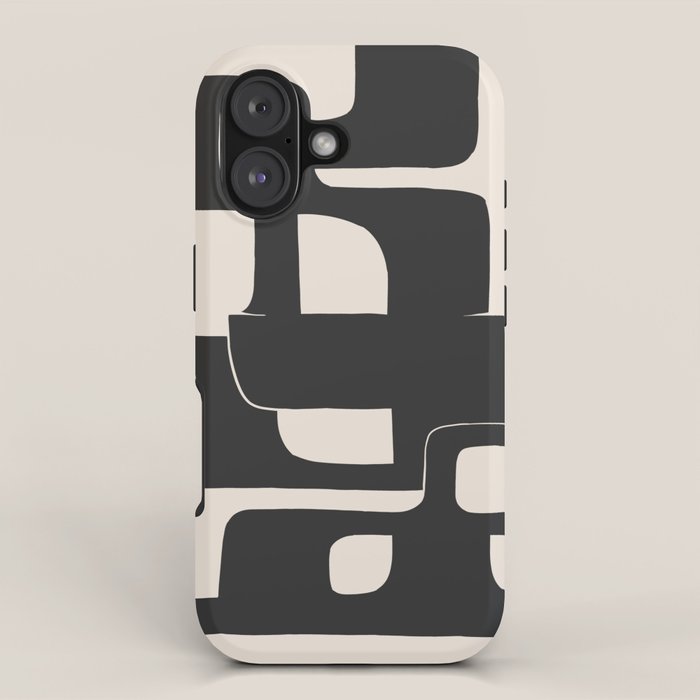 Modern Abstract Shapes 108 iPhone Case Gallery Image 1