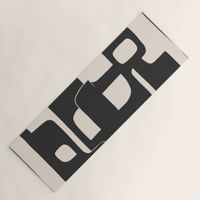 Modern Abstract Shapes 108 Yoga Mat Gallery Image 1