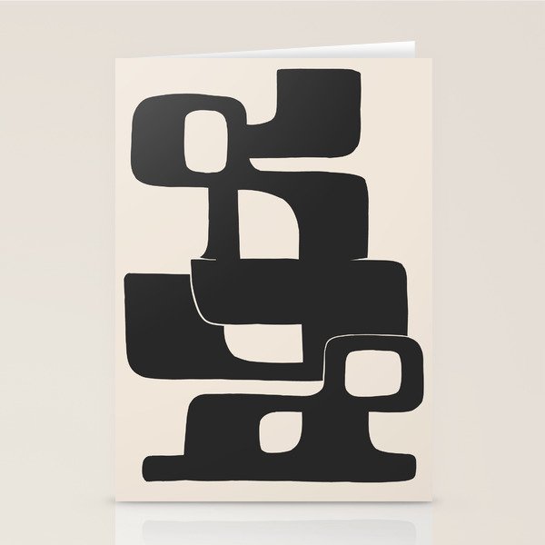 Modern Abstract Shapes 108 Stationery Card Gallery Image 2