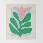 Summer Bloom 1 Throw Blanket Gallery Image 2
