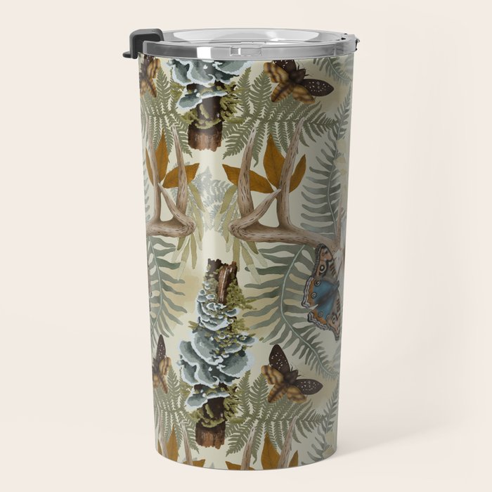 Lush boho forest C Travel Mug Gallery Image 3