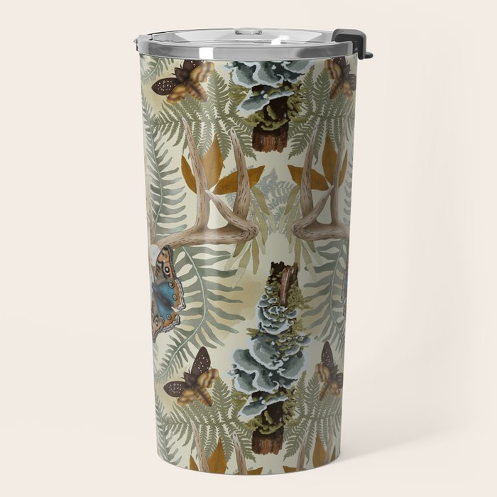 Lush boho forest C Travel Mug Gallery Image 2