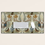 Lush boho forest C Desk Mat Gallery Image 1