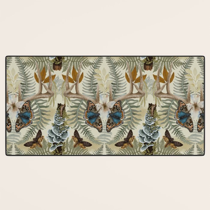 Lush boho forest C Desk Mat Gallery Image 3