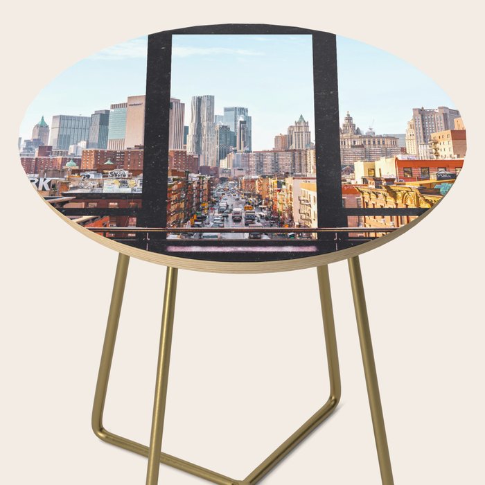 New York City Window Views Side Table Gallery Image 2