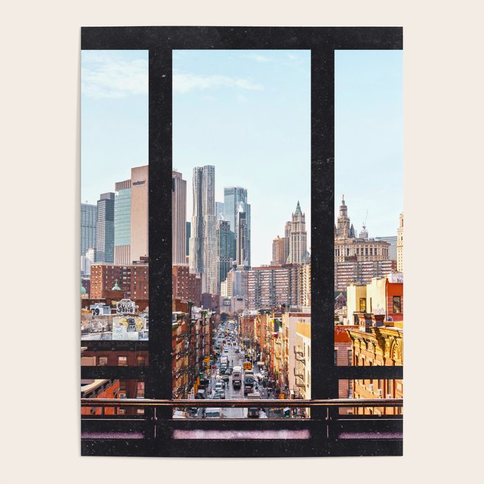 New York City Window Views Poster Gallery Image 4