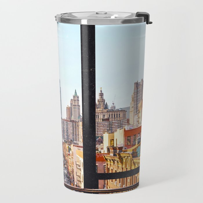 New York City Window Views Travel Mug Gallery Image 2