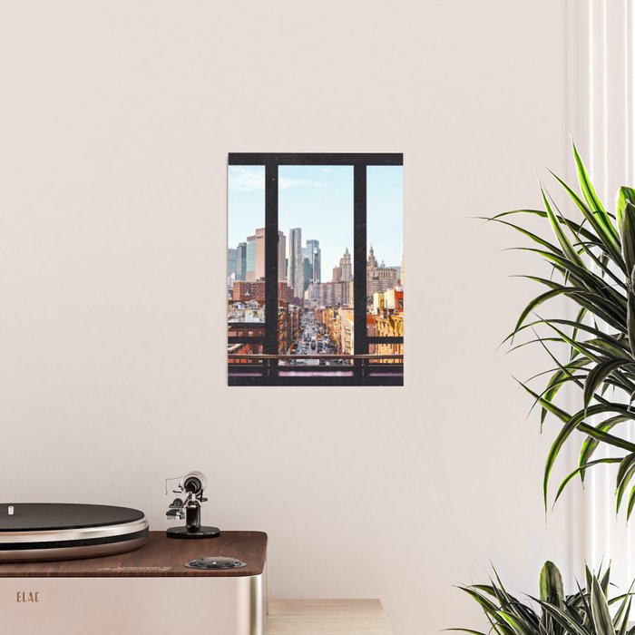 New York City Window Views Poster Gallery Image 2