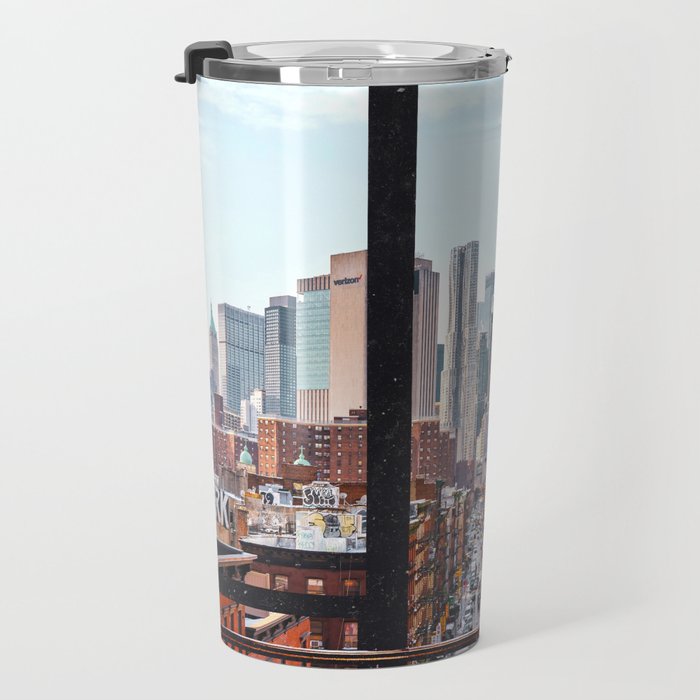 New York City Window Views Travel Mug Gallery Image 3