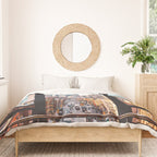 New York City Window Views Duvet Cover Gallery Image 3