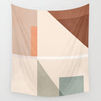 Abstract Geometric 16 Wall Tapestry Gallery Image 4