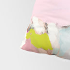 landscape mountain painting abstract Pillow Sham Gallery Image 4