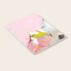 landscape mountain painting abstract Notebook Gallery Image 3