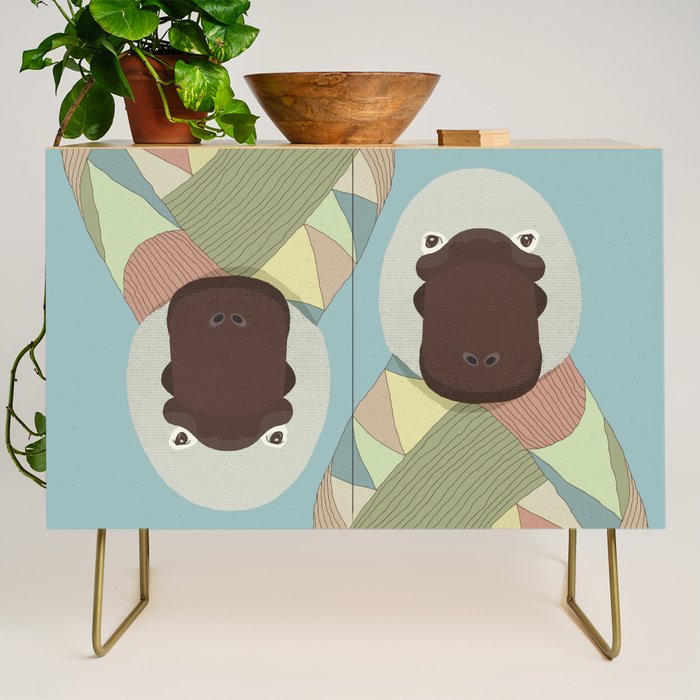 Whimsical Platypus II Credenza Gallery Image 1