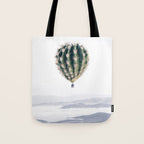 Flying Cactus Tote Bag Gallery Image 1