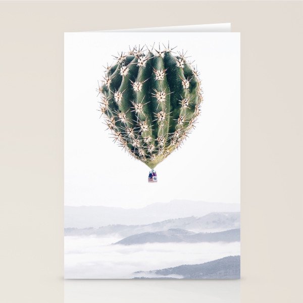 Flying Cactus Stationery Card Gallery Image 2