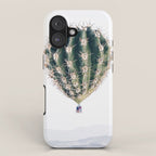 Flying Cactus iPhone Case Gallery Image 1