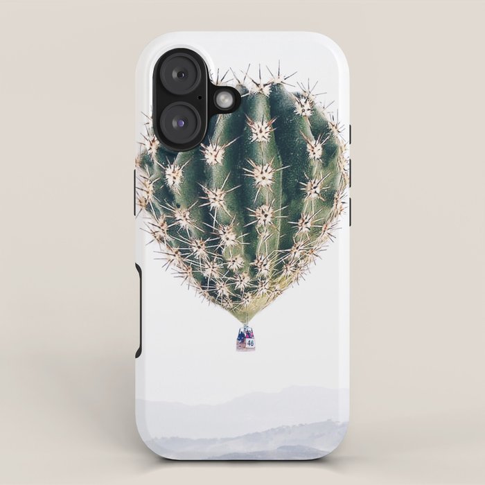 Flying Cactus iPhone Case Gallery Image 1