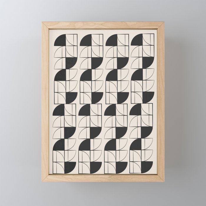 Lines in Motion 9 Mini Art Print Gallery Image 1