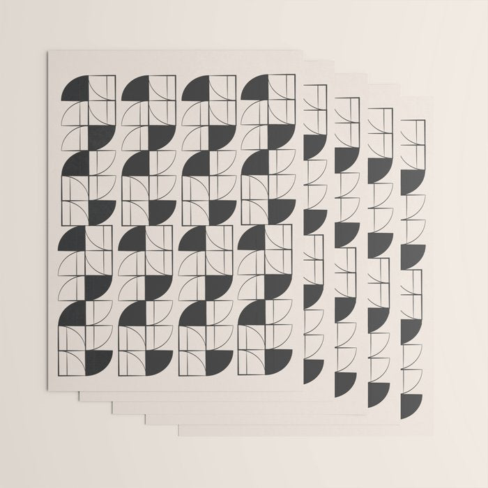 Lines in Motion 9 Wrapping Paper Gallery Image 3