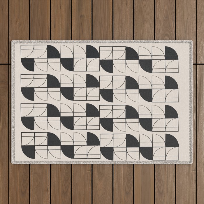 Lines in Motion 9 Outdoor Rug Gallery Image 1