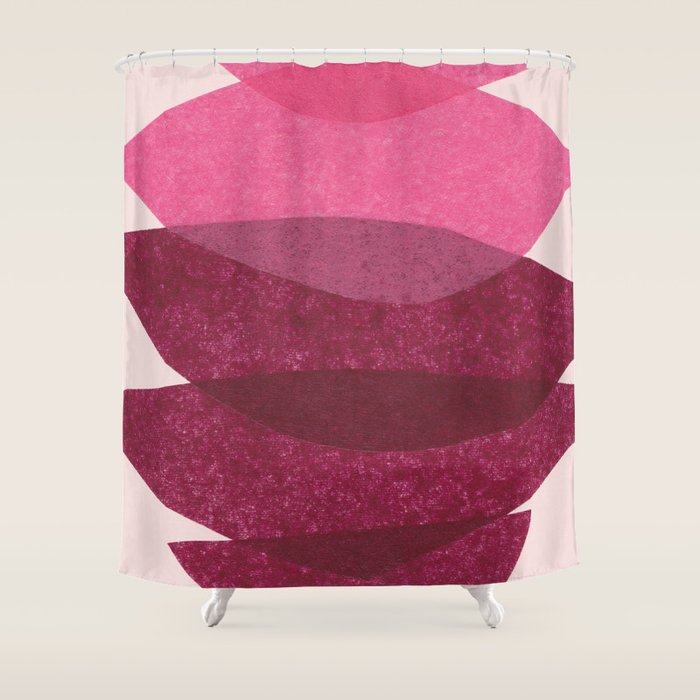 Petals #5 Shower Curtain Gallery Image 1
