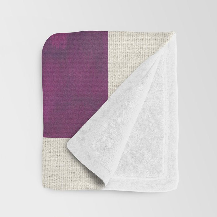 Square Grape Throw Blanket Gallery Image 3