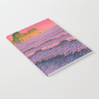Morning Sea at Shiribeshi by Kawase Hasui Notebook Gallery Image 2
