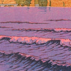 Morning Sea at Shiribeshi by Kawase Hasui Coffee Mug Gallery Image 2