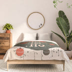 Festive Ho Ho Ho Bauble Comforter Gallery Image 3