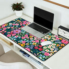 Magical Meadow Boho Hippy Garden Floral Desk Mat Gallery Image 2