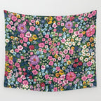 Magical Meadow Boho Hippy Garden Floral Wall Tapestry Gallery Image 4