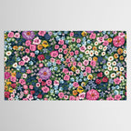 Magical Meadow Boho Hippy Garden Floral Tablecloth Gallery Image 2