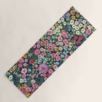 Magical Meadow Boho Hippy Garden Floral Yoga Mat Gallery Image 1
