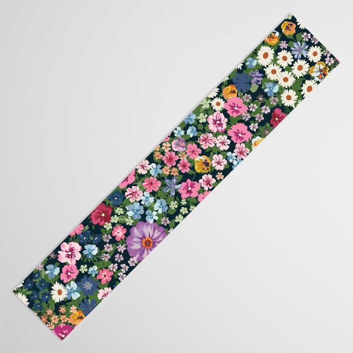 Magical Meadow Boho Hippy Garden Floral Table Runner Gallery Image 3