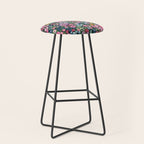 Magical Meadow Boho Hippy Garden Floral Stool Gallery Image 1