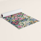 Magical Meadow Boho Hippy Garden Floral Yoga Mat Gallery Image 2