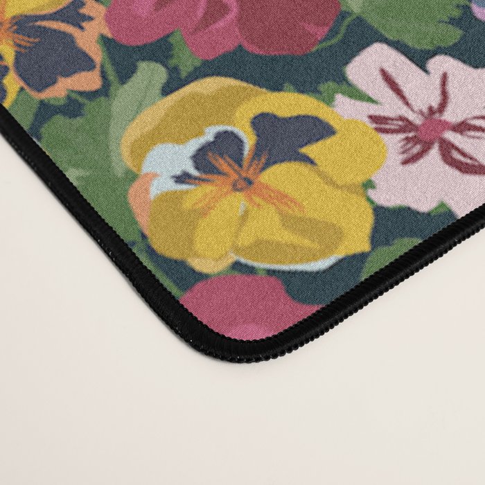Magical Meadow Boho Hippy Garden Floral Desk Mat Gallery Image 4
