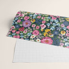 Magical Meadow Boho Hippy Garden Floral Wrapping Paper Gallery Image 2