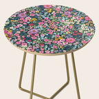 Magical Meadow Boho Hippy Garden Floral Side Table Gallery Image 2