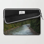 Adventure Forest River II - Pacific Northwest Wanderlust Laptop Sleeve Gallery Image 2