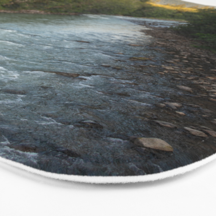 Adventure Forest River II - Pacific Northwest Wanderlust Bath Mat Gallery Image 3